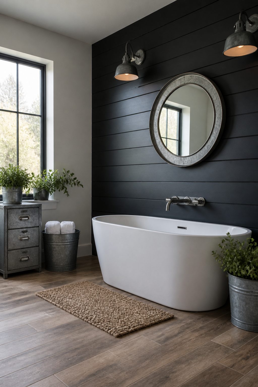11 Farmhouse Industrial Bathroom Ideas 6 Item 6
