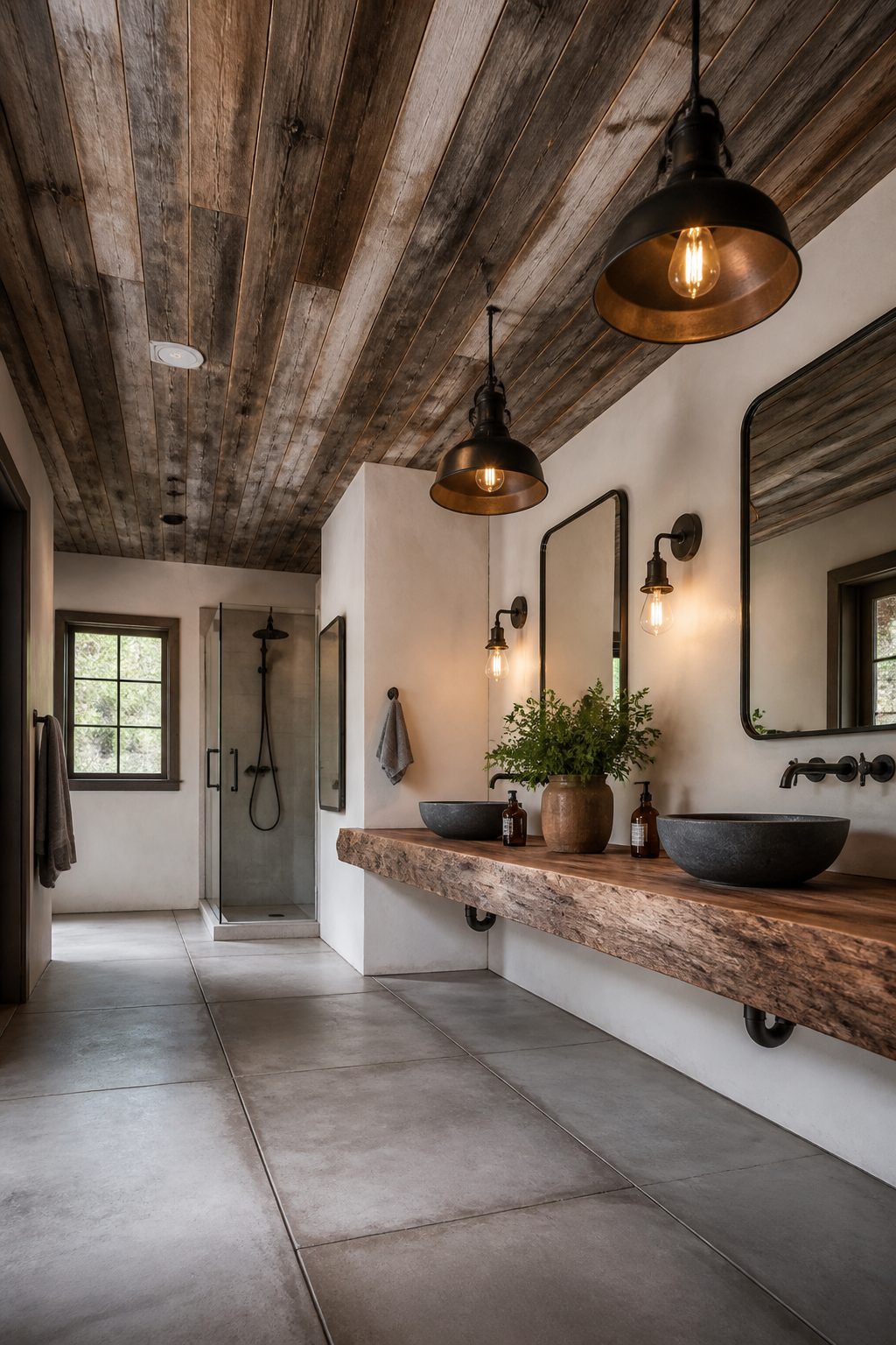 11 Farmhouse Industrial Bathroom Ideas 9 Item 9