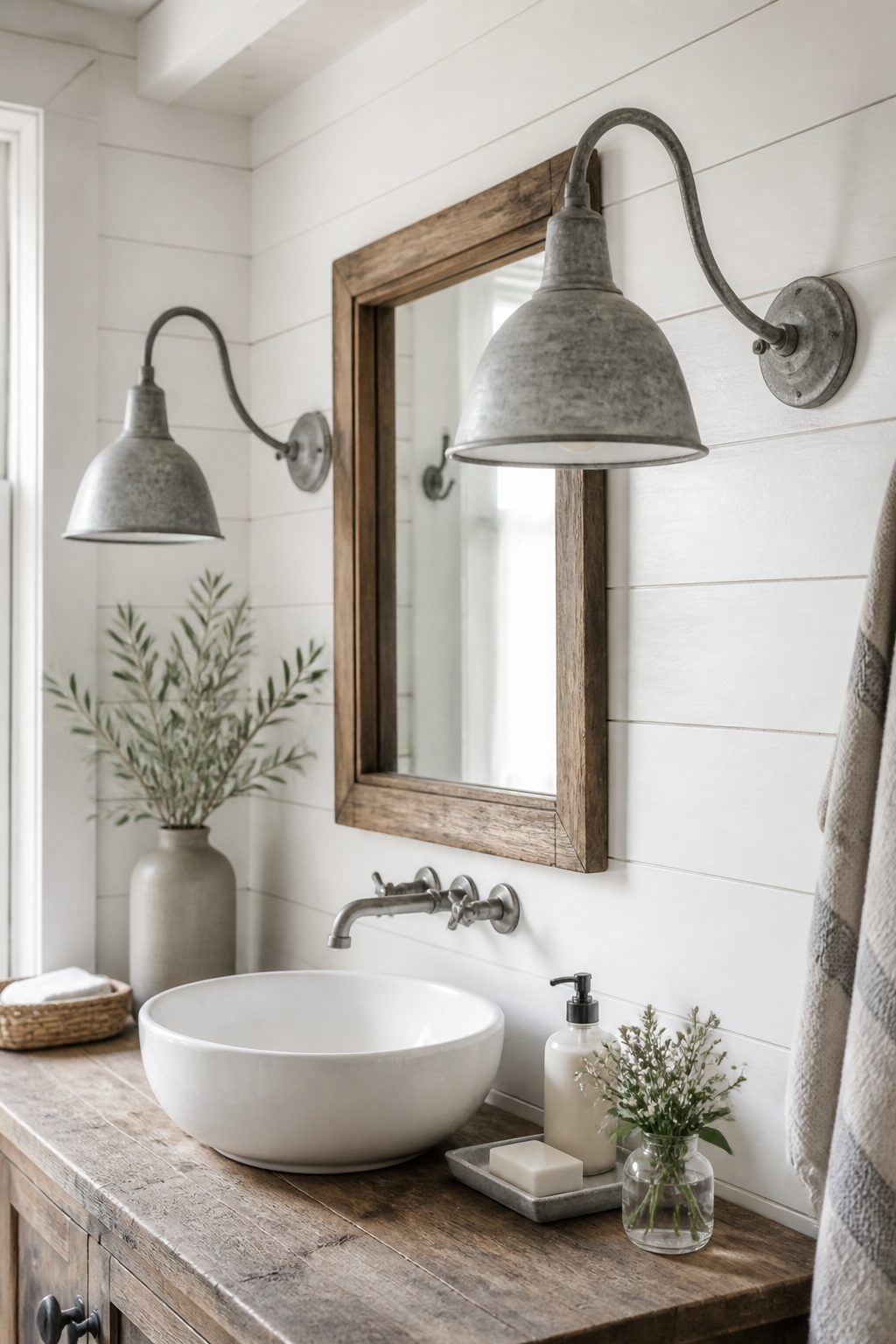 9 Farmhouse Bathroom Sconces Ideas 2 Item 2