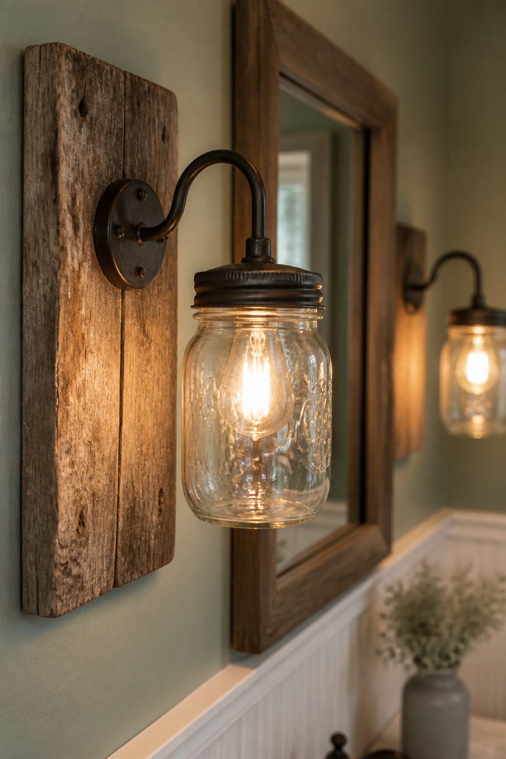 9 Farmhouse Bathroom Sconces Ideas 3 Item 3