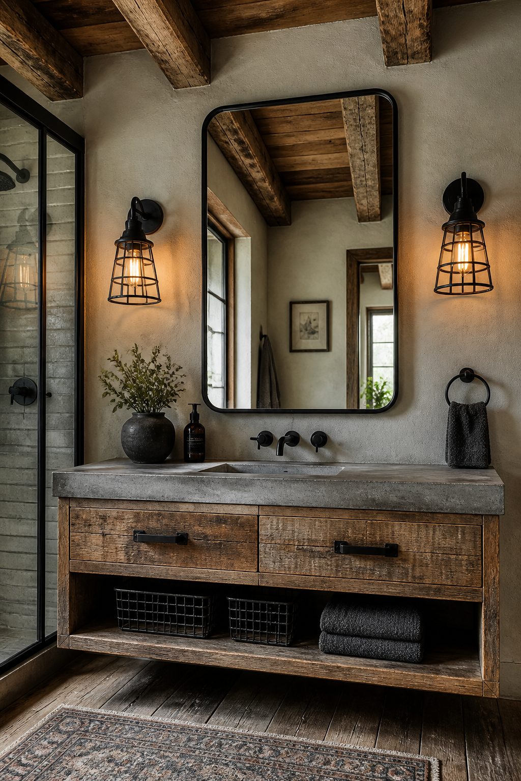 9 Farmhouse Bathroom Sconces Ideas 6 Item 6