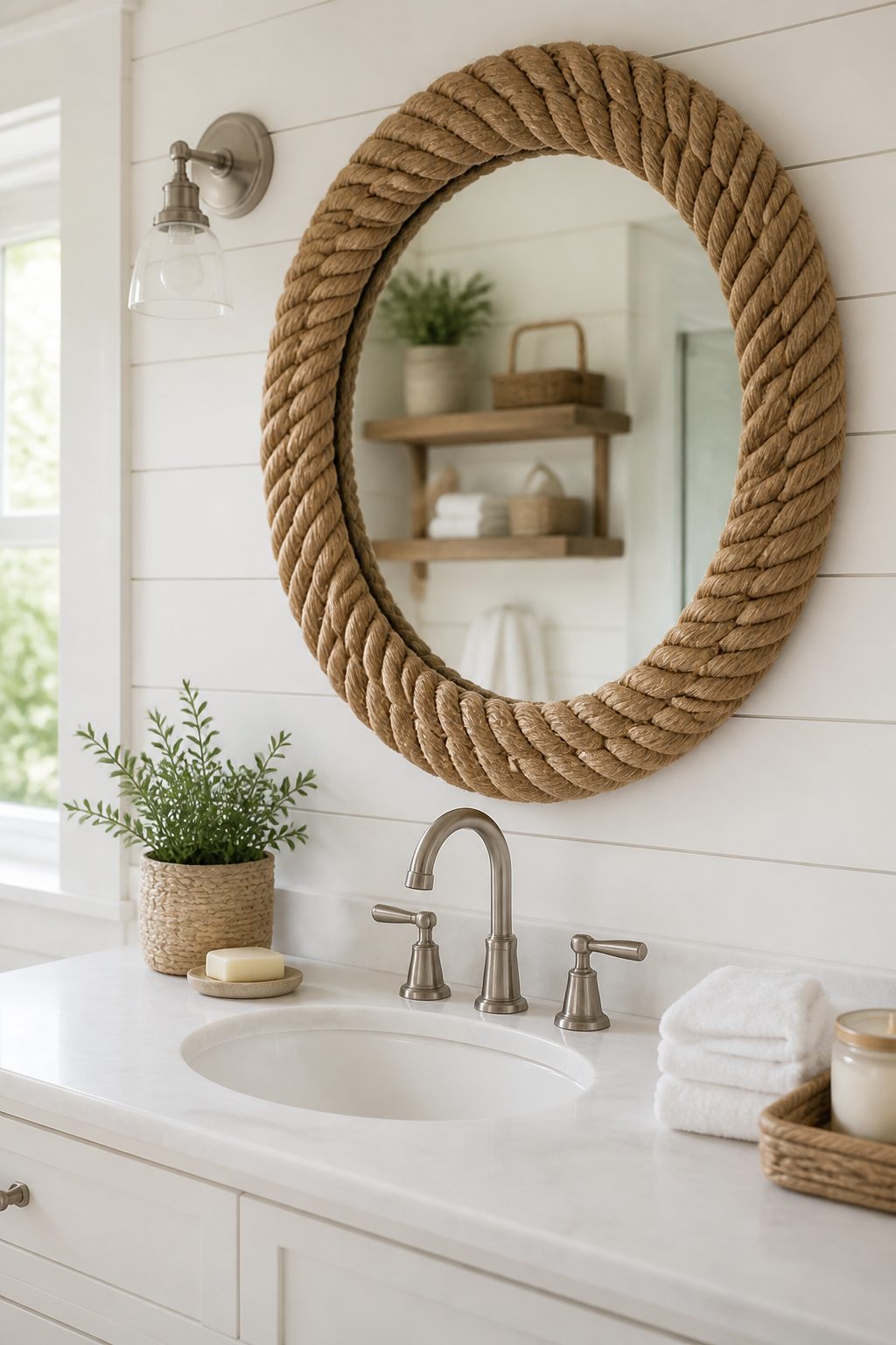 7 Farmhouse Bathroom Mirror Ideas 3 Item 3