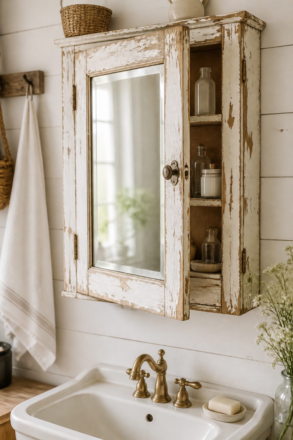 7 Farmhouse Bathroom Mirror Ideas 4 Item 4