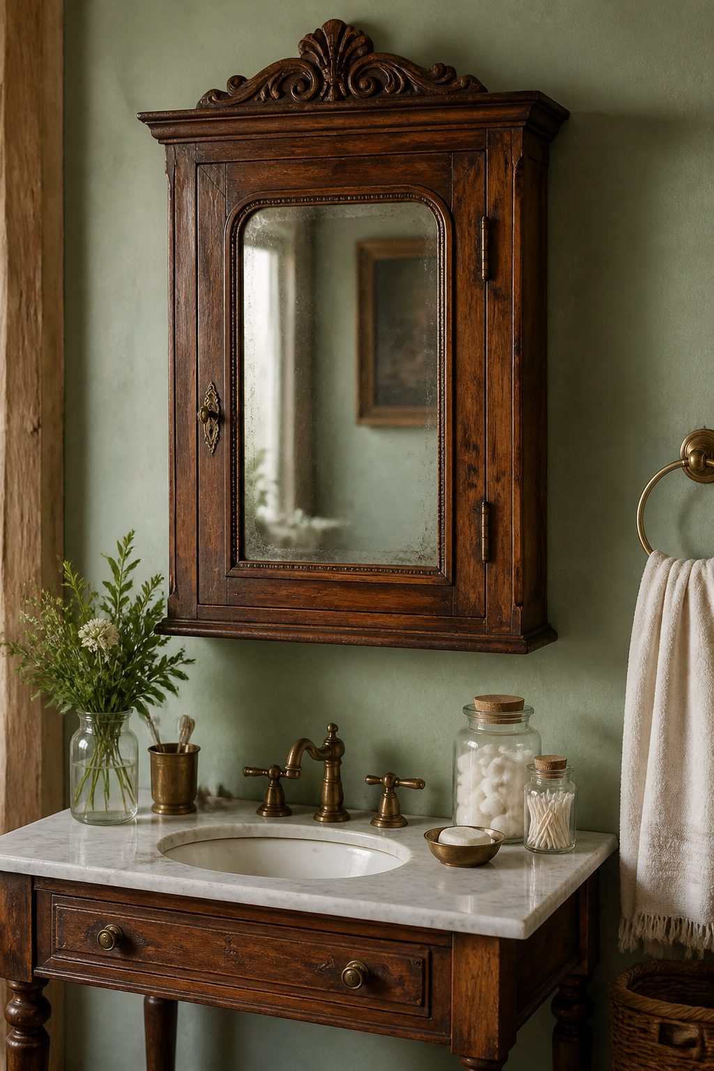Farmhouse Bathroom Small Ideas: 11 Cozy Space Savers 3 Item 2