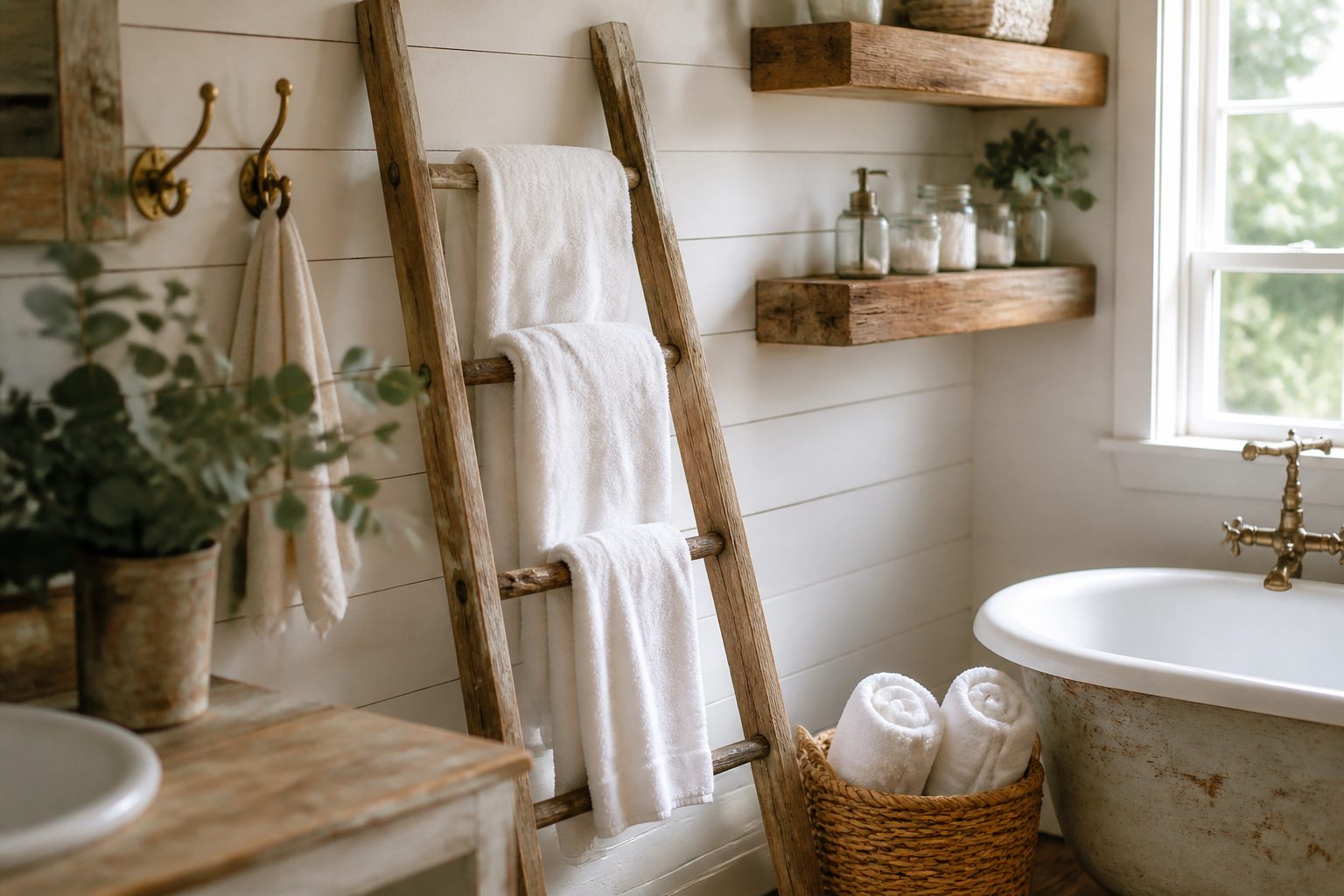 9 Rustic Bathroom Accessories Ideas