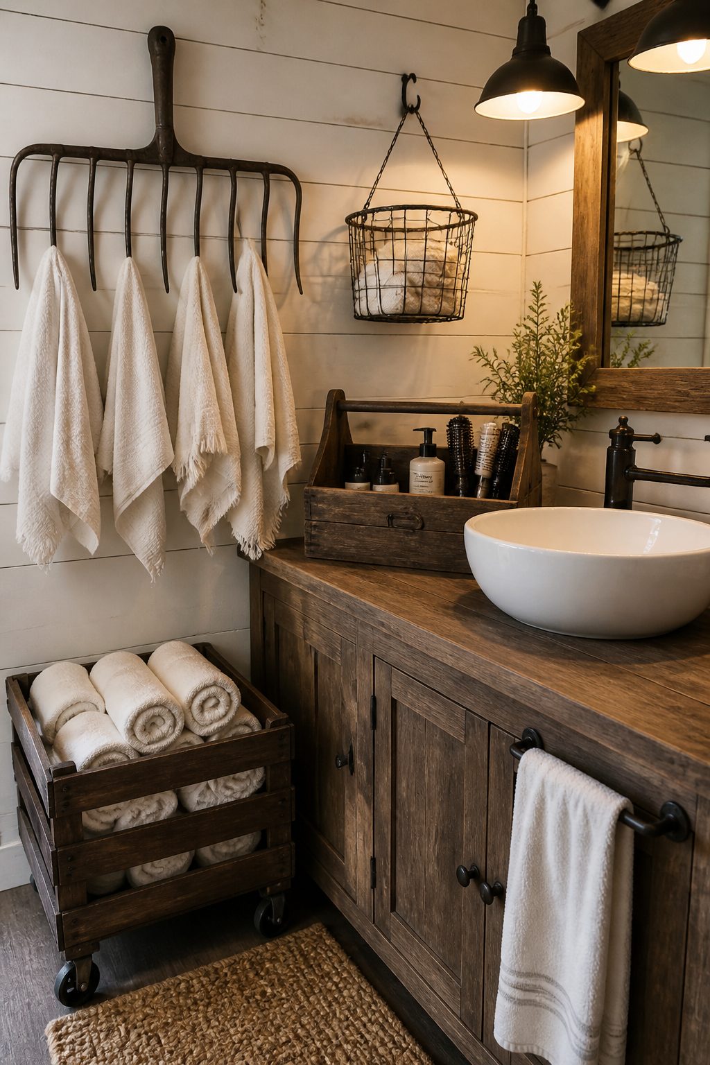 Rustic Bathroom Accessories Ideas: 9 Ways to Add Cozy Style 8 Item 7