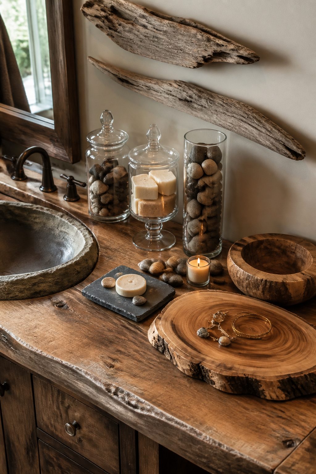 Rustic Bathroom Accessories Ideas: 9 Ways to Add Cozy Style 9 Item 8