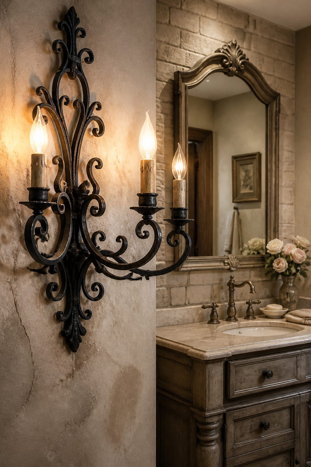 Farmhouse Bathroom Vanity Lights Ideas: 8 Stylish Looks 7 Item 6