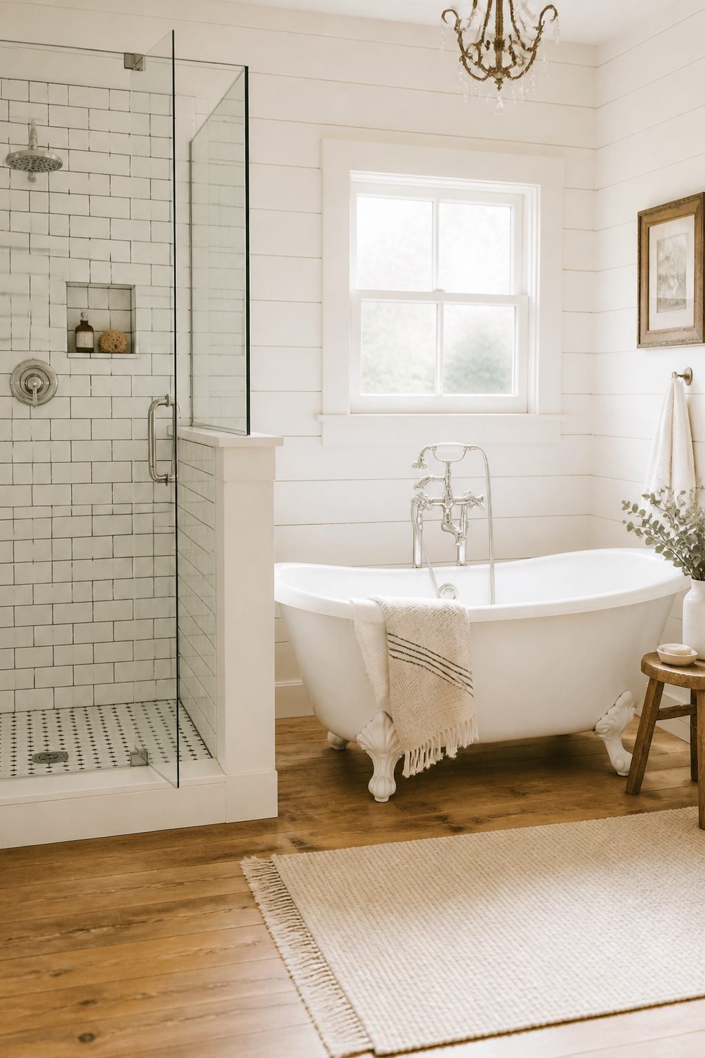 Farmhouse Bathroom Design Ideas: 7 Simple Design Refreshes 2 Item 1