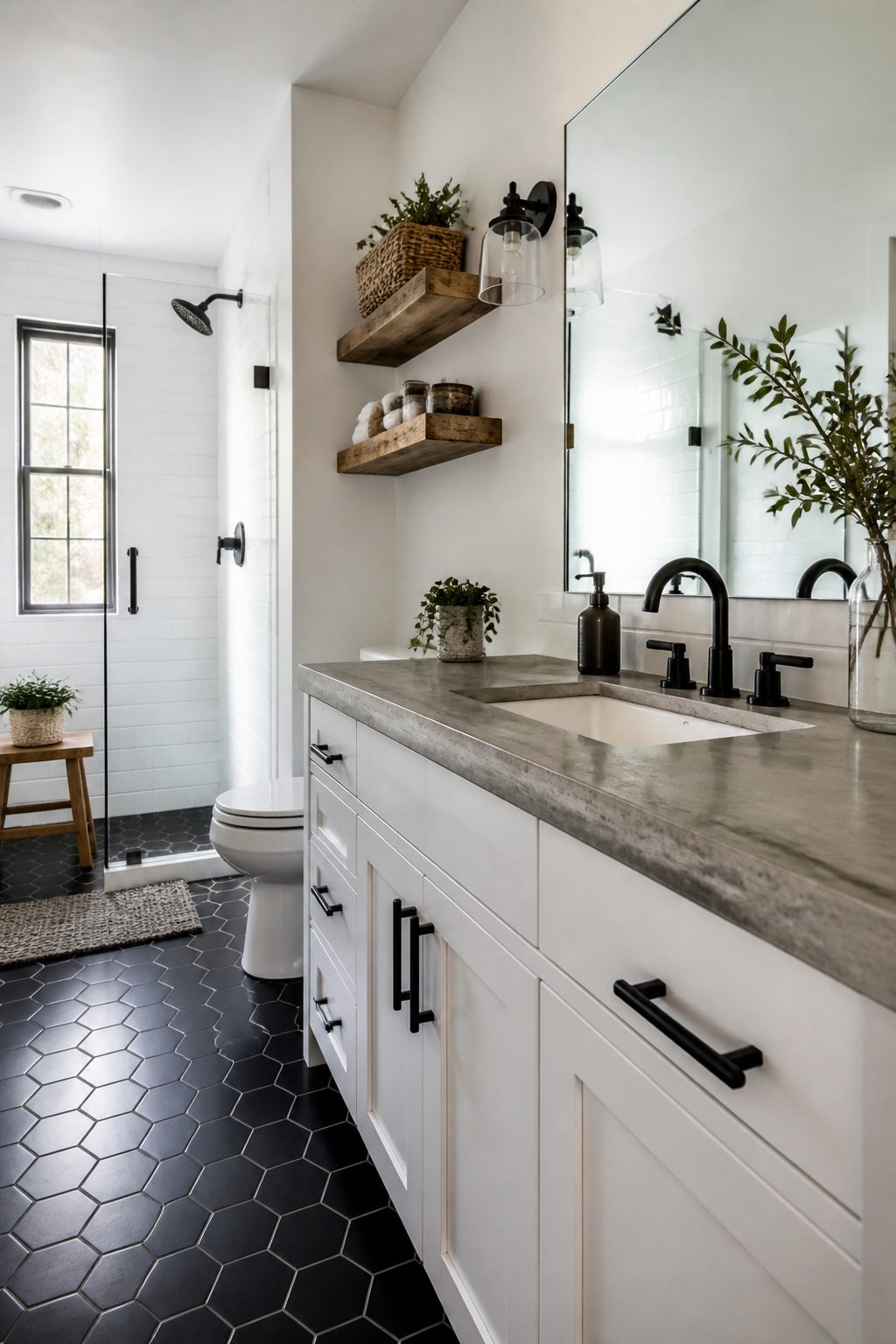 Farmhouse Bathroom Design Ideas: 7 Simple Design Refreshes 3 Item 2
