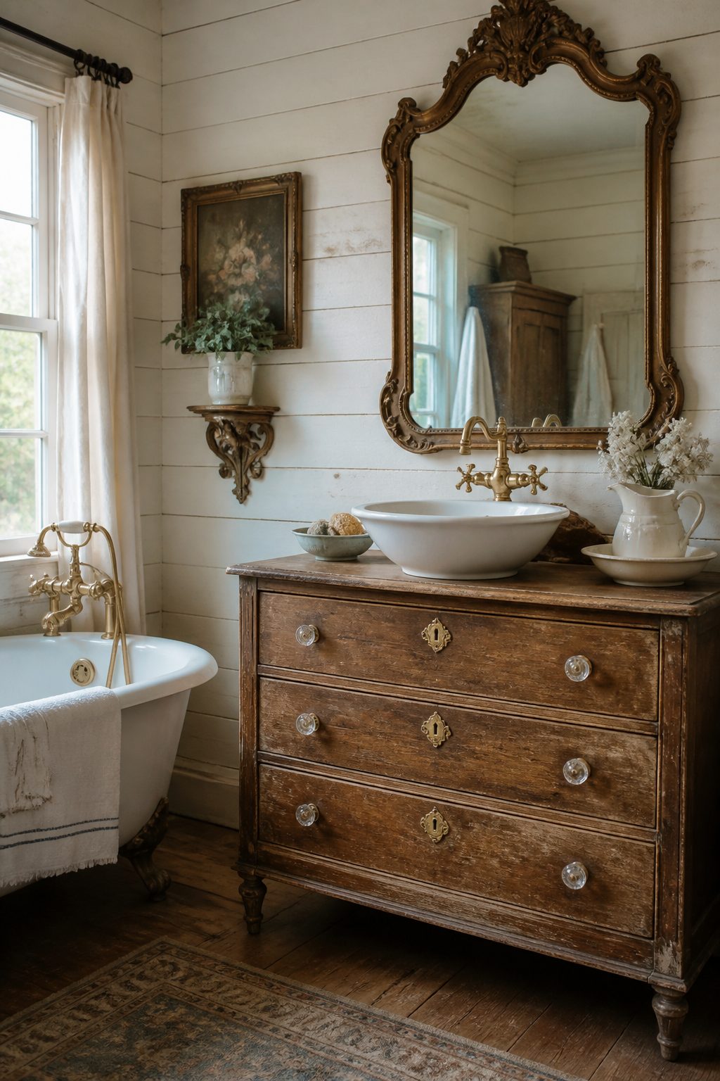 Farmhouse Bathroom Design Ideas: 7 Simple Design Refreshes 5 Item 4