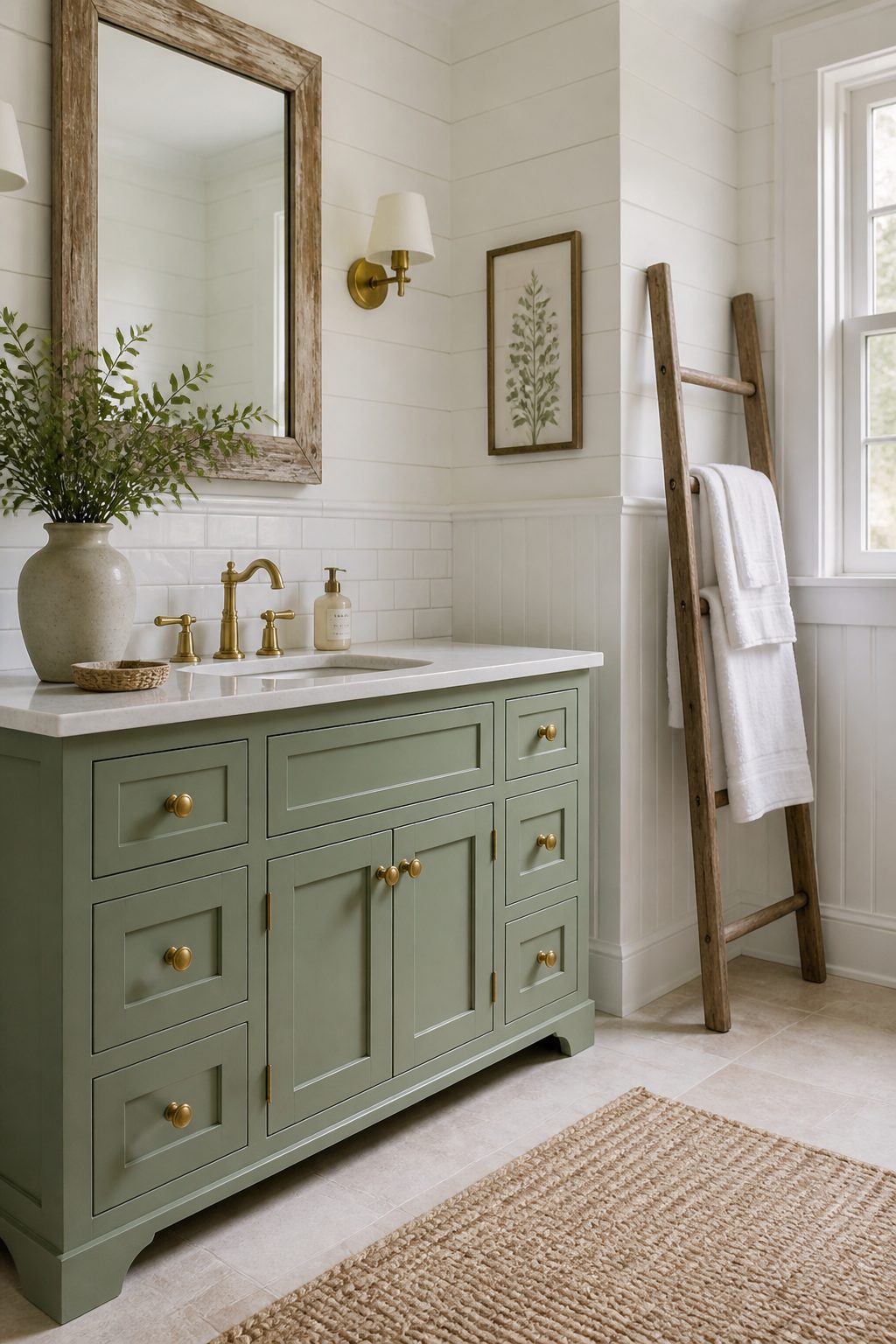 Farmhouse Bathroom Design Ideas: 7 Simple Design Refreshes 7 Item 6