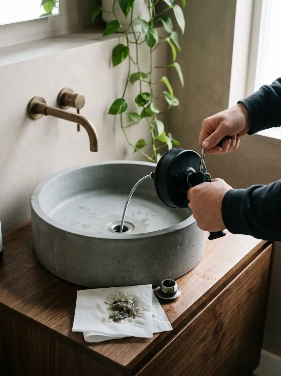 Use a Drain Snake