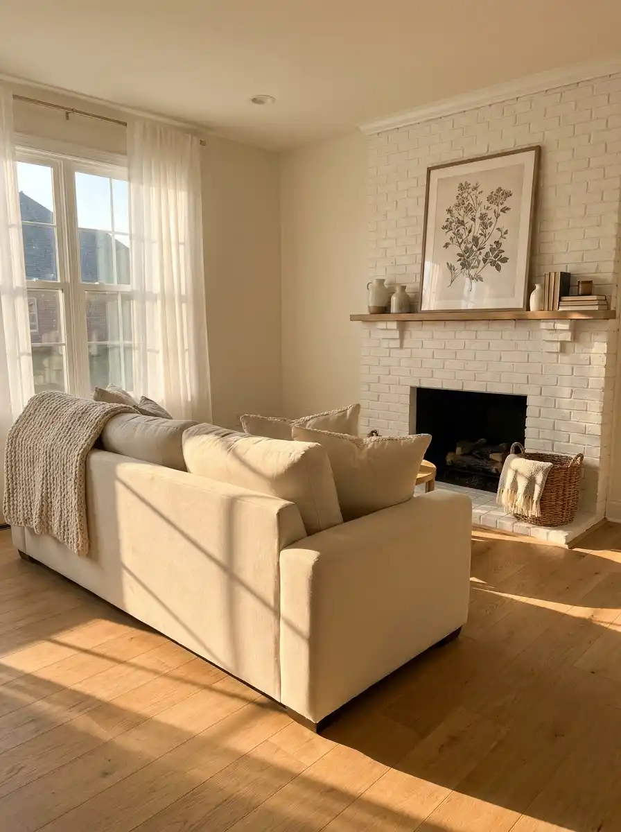 How to Lay Out a Small Living Room for Comfort and Flow 4 Decide whether the sofa faces the window, the TV or the fireplace