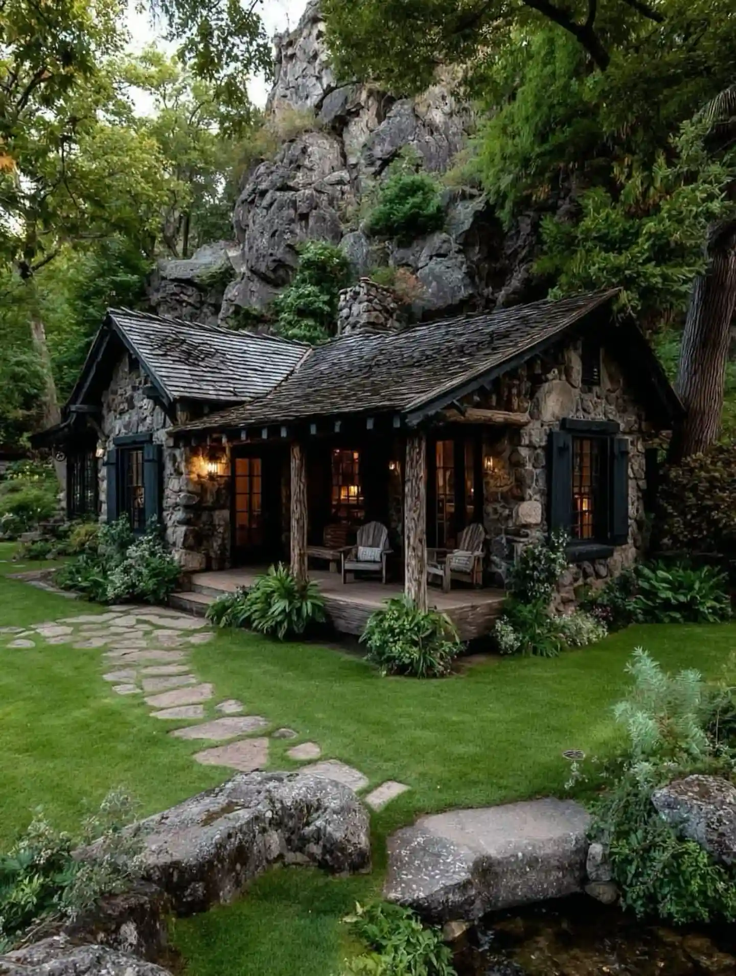 18 Tiny House Cabin Ideas: Mountains-Ready Retreats You'll Love 13 12. Forest Tiny House Retreat