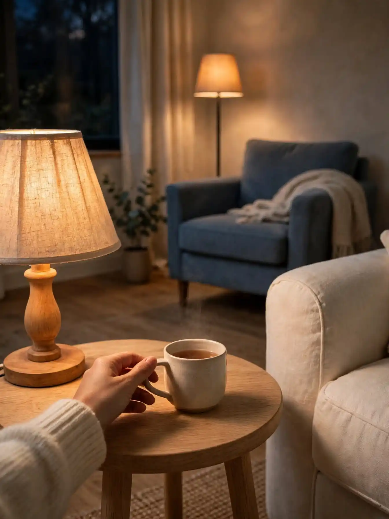 How to Lay Out a Small Living Room for Comfort and Flow 10 Give every seat a landing spot and a lamp within arm’s reach