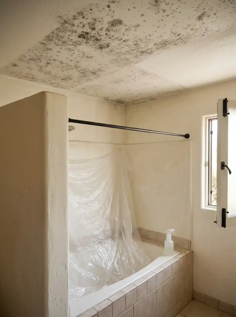 How to Remove Mold from Bathroom Ceiling Step-by-Step