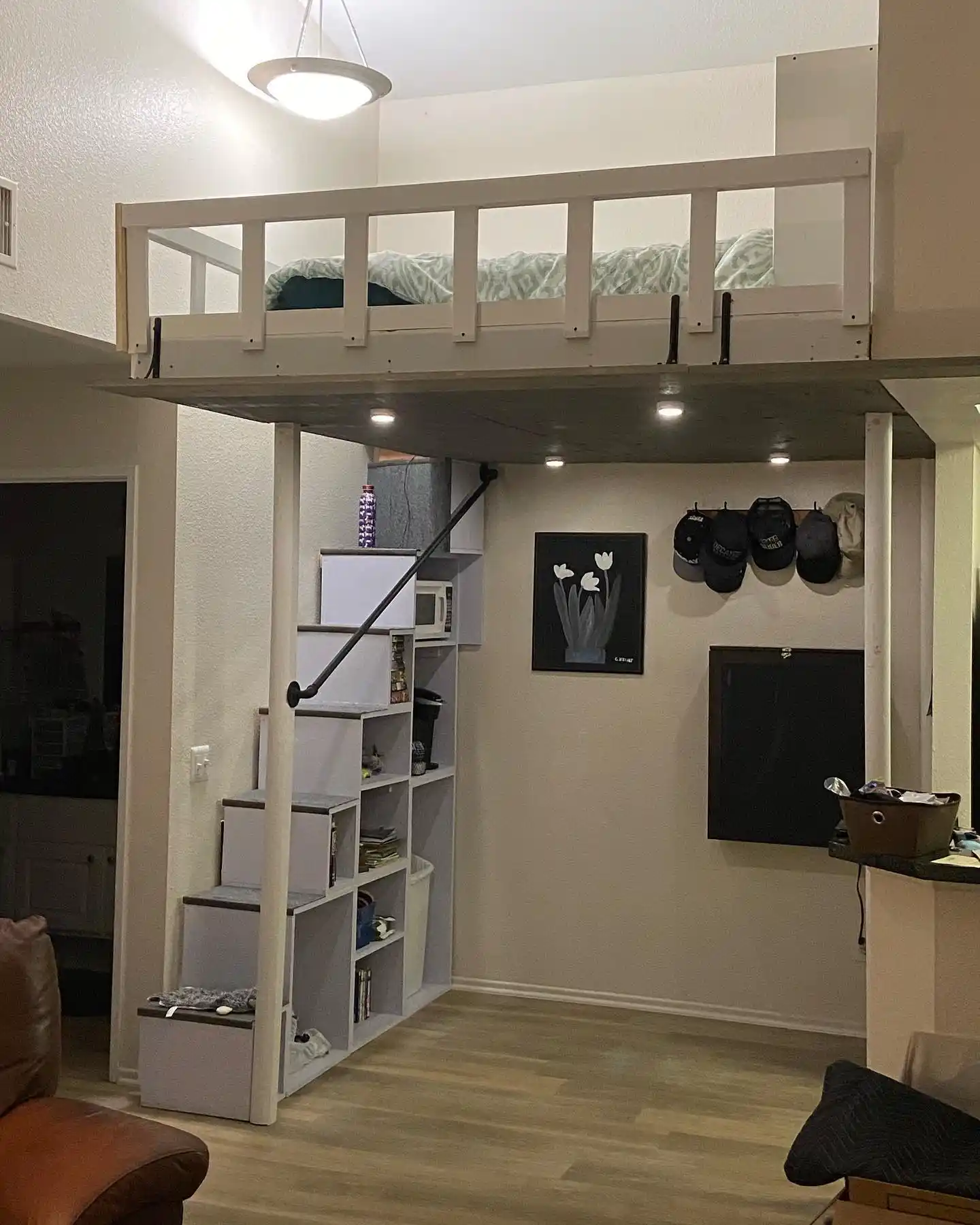 9. Multifunctional Tiny House Stairs