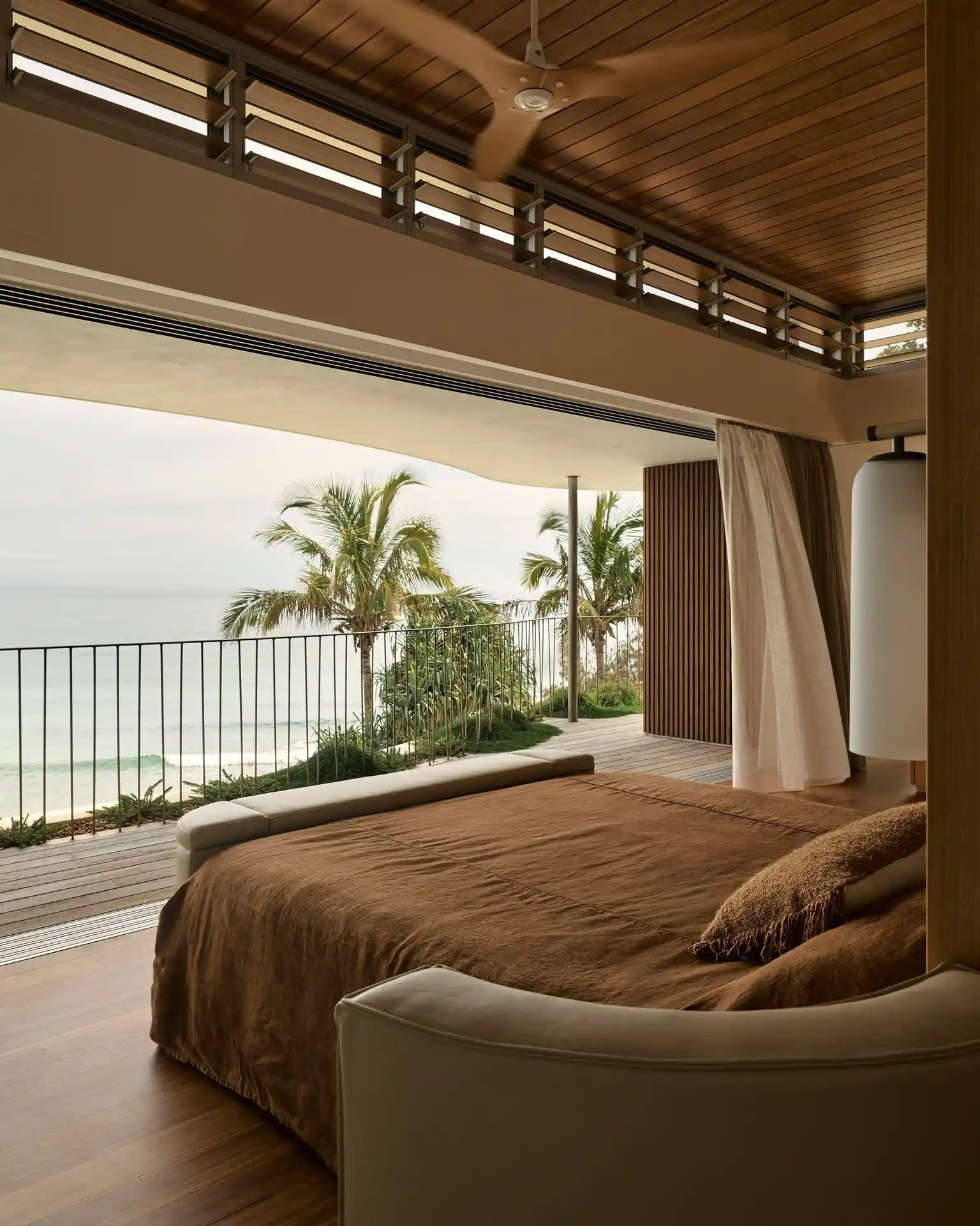8. Open Air Bedroom with Louvered Windows