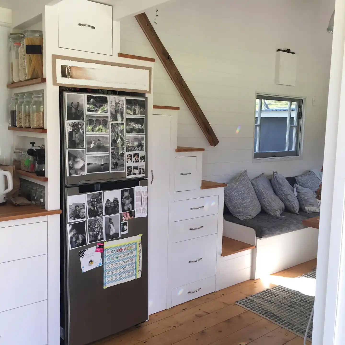 3. Storage Staircase for Loft