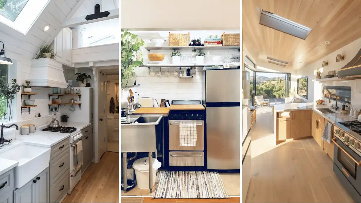 15 Tiny House Kitchen Ideas With Full-Size Function 1 Tiny House Kitchen Ideas With Full-Size Function