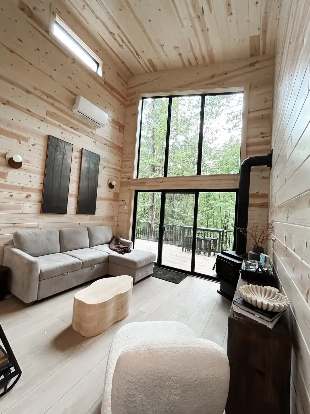3. Tall Windows Make a Narrow Room Feel Wide