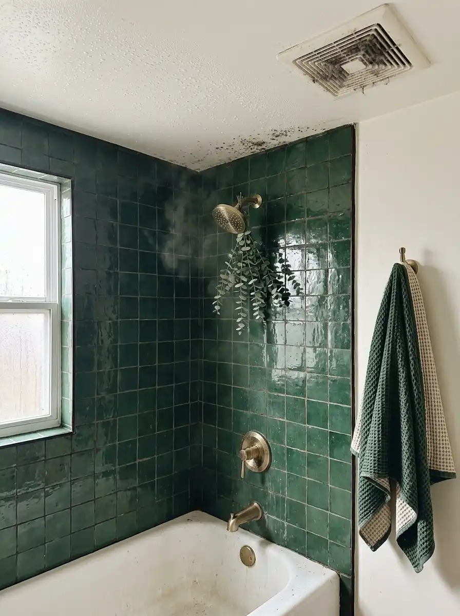 Why Does Mold Grow on Bathroom Ceilings